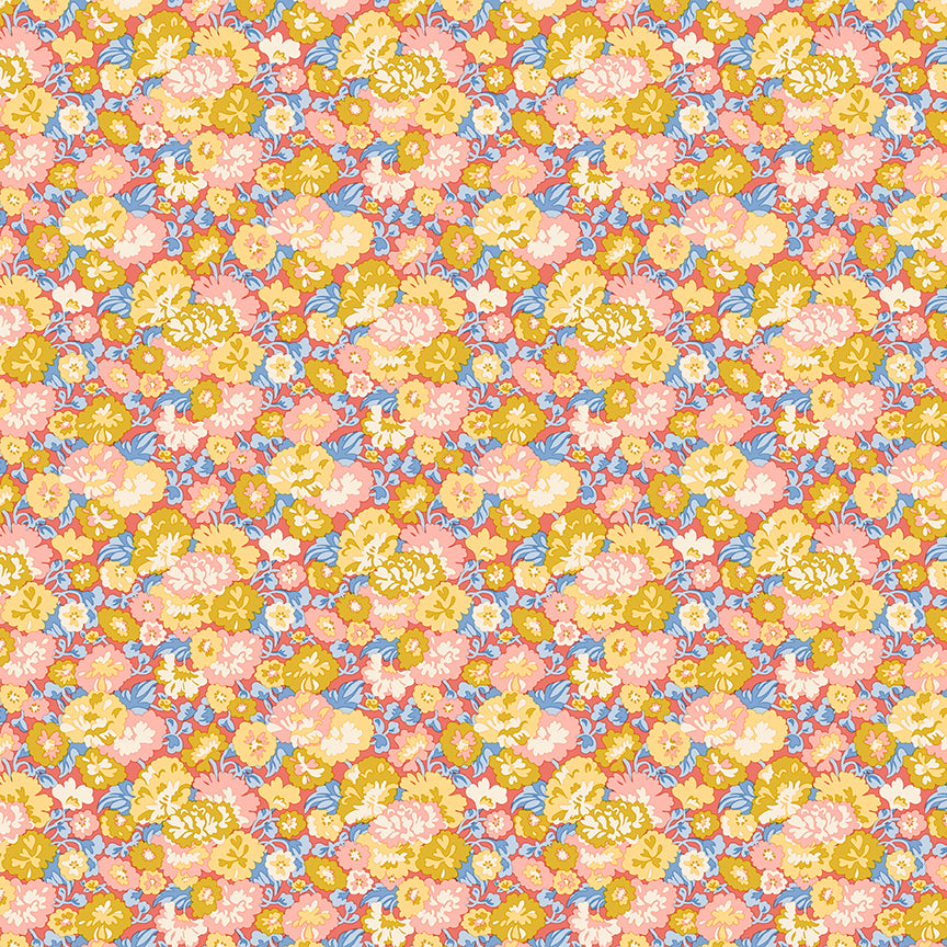 Liberty Palace Gardens Buckingham Blooms B Quilting Fabric | Liberty Fabrics