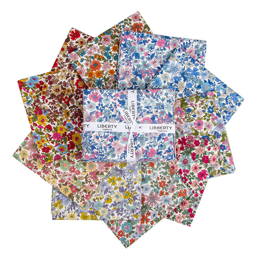 Liberty Emily Annabelle Fat Quarter Bundle, 10 Pcs.