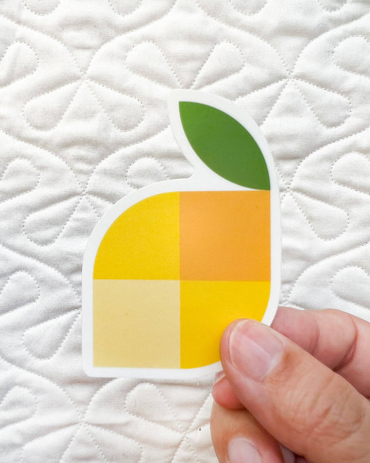 Memi's Lemons Sticker | Cotton and Joy