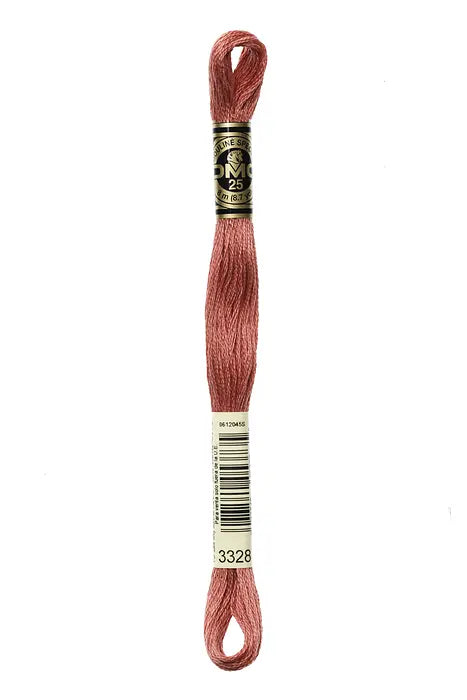 3328 Amaranth | DMC Six-Strand Embroidery Floss