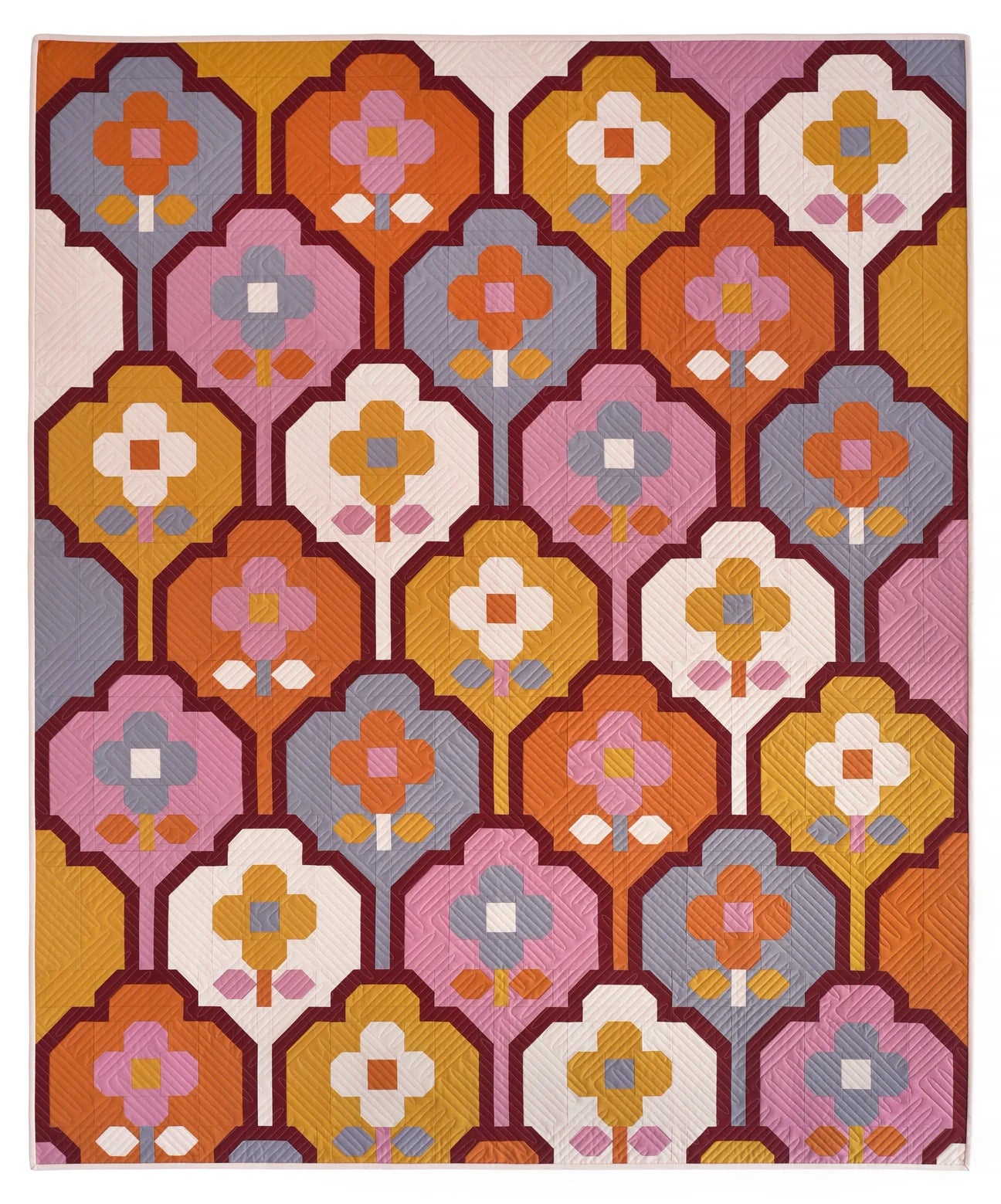 Wallflower Quilt Pattern | Pen and Paper Patterns