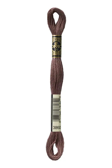 3860 Dark Taupe | DMC Six-Strand Embroidery Floss