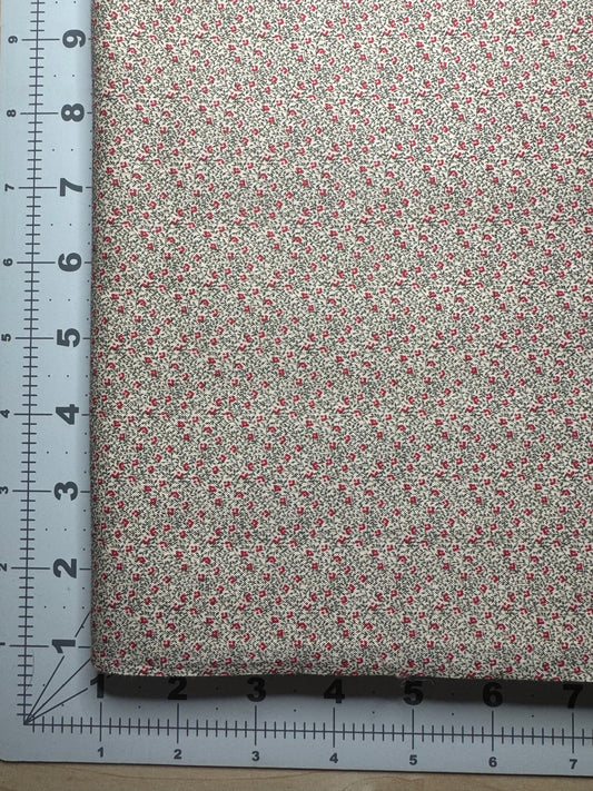 Vintage Fabric - Neutral Small Floral