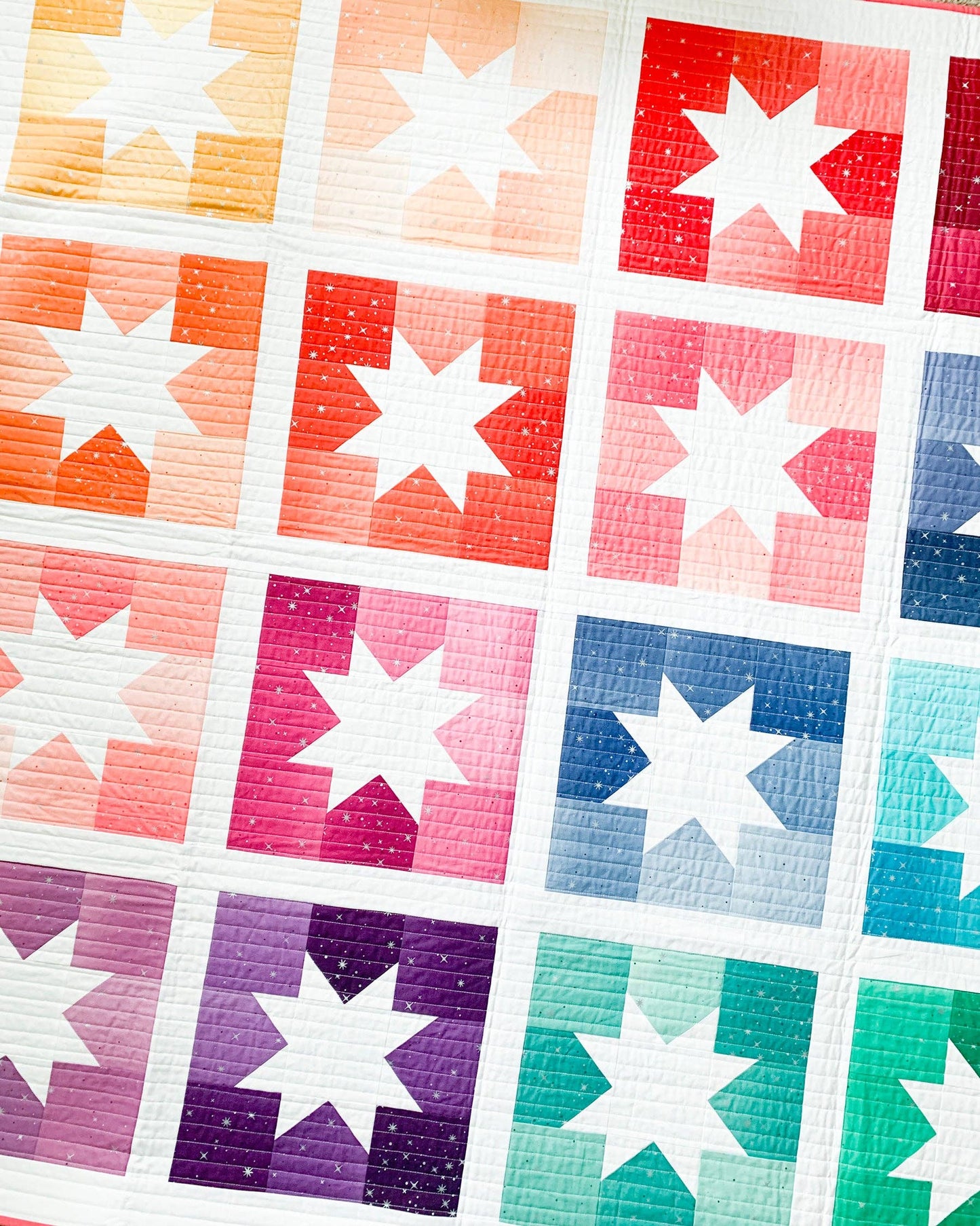 Joyful Stars Quilt Pattern | Cotton & Joy
