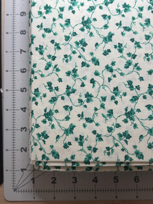 Vintage Fabric - Ivy Leaves