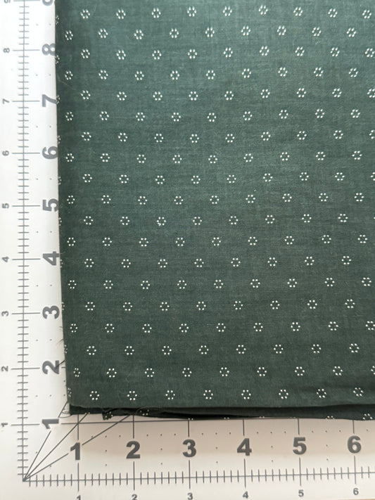 Vintage Fabric - Jinny Beyer Green Dots