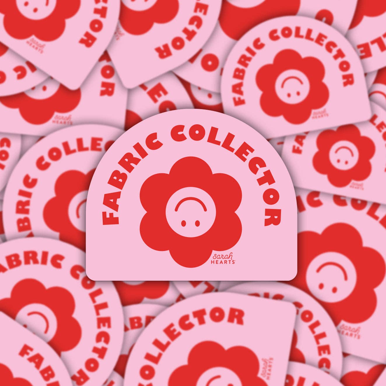 Fabric Collector - Vinyl Waterproof Sticker