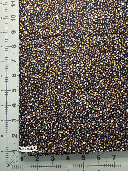 Vintage Fabric - Calico Floral