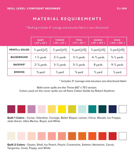 Cabin Peaks Quilt Pattern | Cotton and Joy