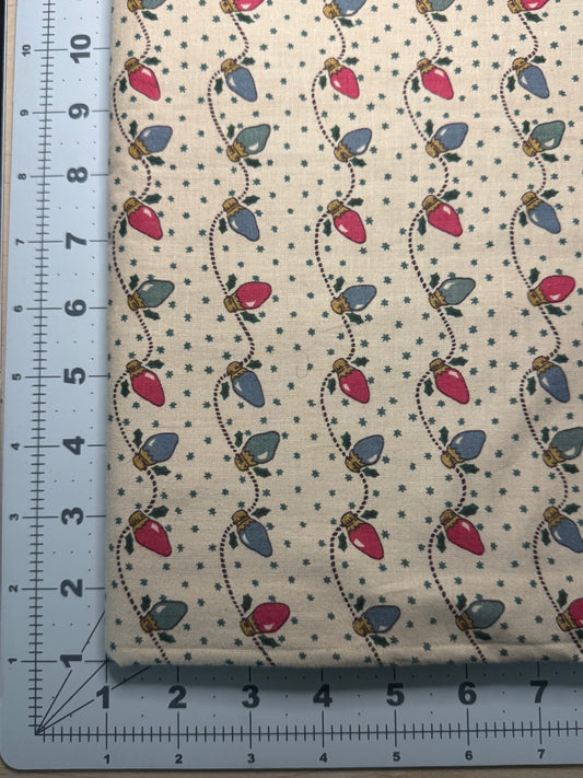 Vintage Fabric - Holiday Lights