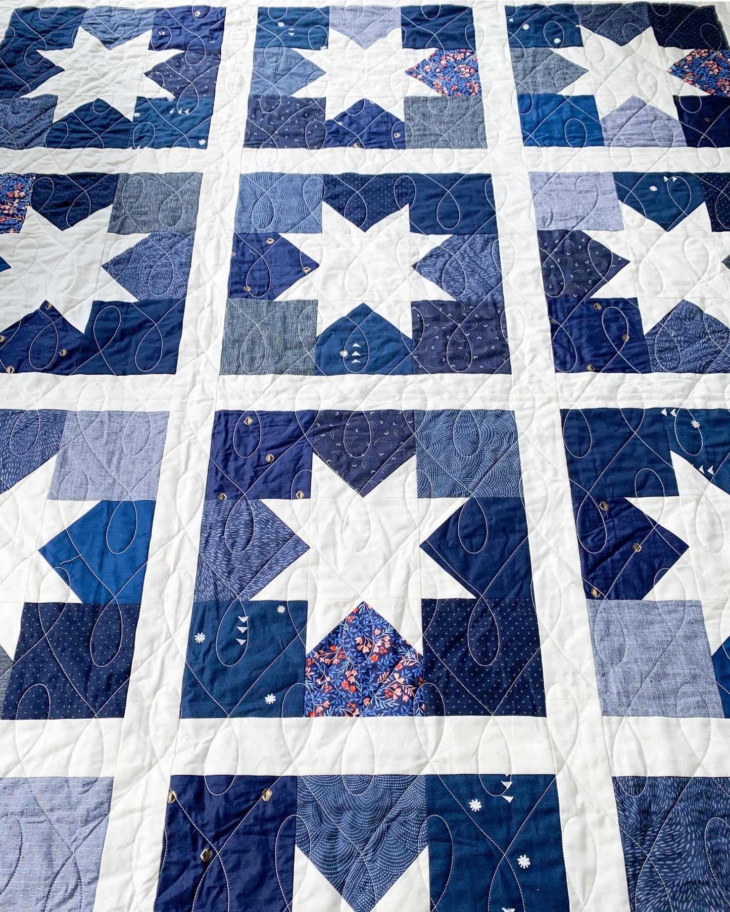 Joyful Stars Quilt Pattern | Cotton & Joy