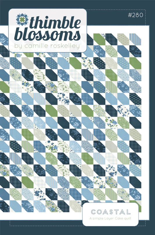 Coastal Quilt Pattern | Thimble Blossoms