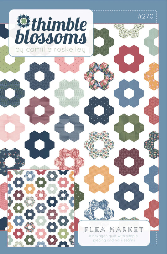 Flea Market Quilt Pattern | Thimble Blossoms
