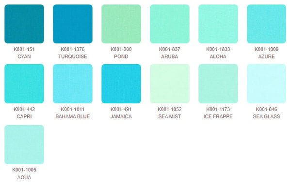 Kona Cotton December 2025 Palette Charm Pack 42 pcs