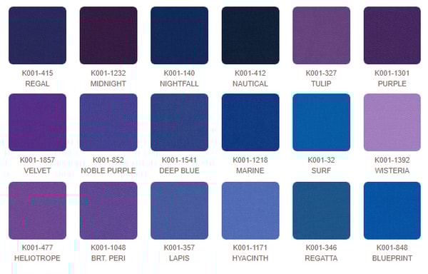 Kona Cotton October 2025 Palette Charm Pack 42 pcs