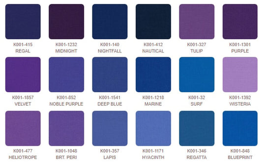 Kona Cotton October 2025 Palette Charm Pack 42 pcs