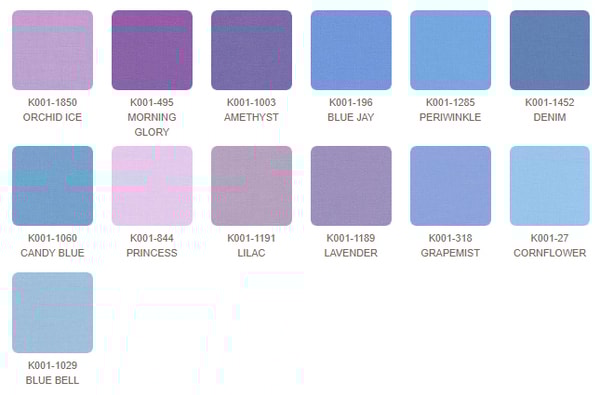 Kona Cotton October 2025 Palette Charm Pack 42 pcs
