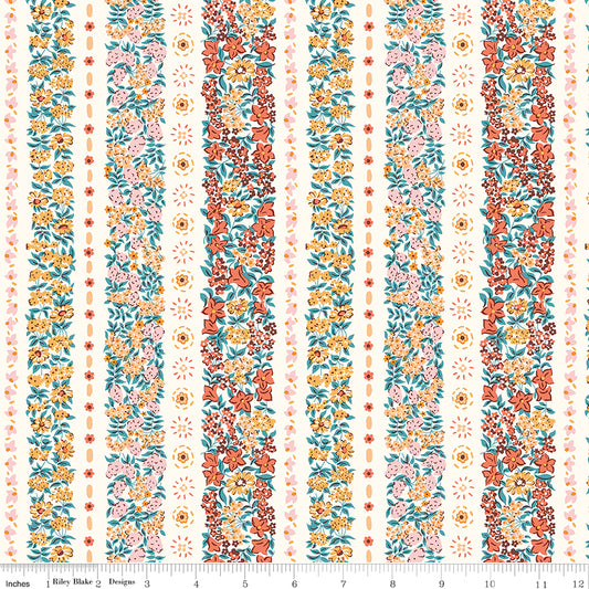 PREORDER: Liberty Borders and Blooms Floral Ribbon B
