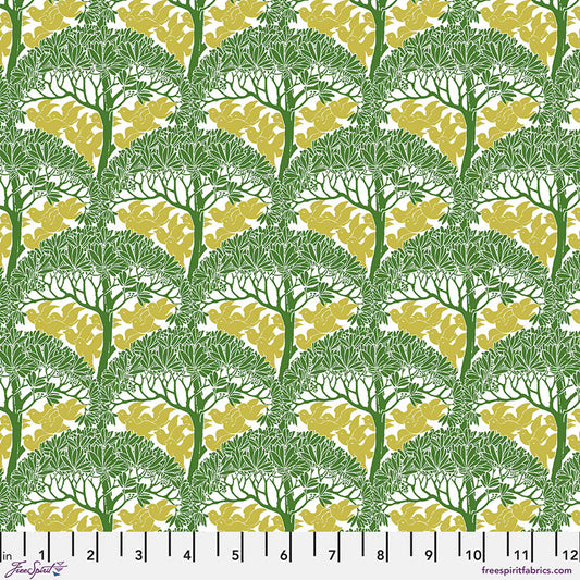 The Savric (Sunshine) Bedford Park Quilting Fabric | Morris & Co from Free Spirit