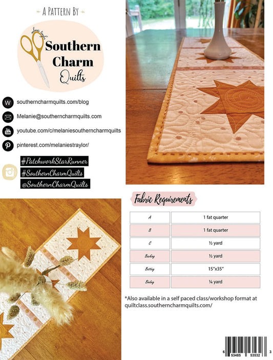 Patchwork Star Quilt Pattern