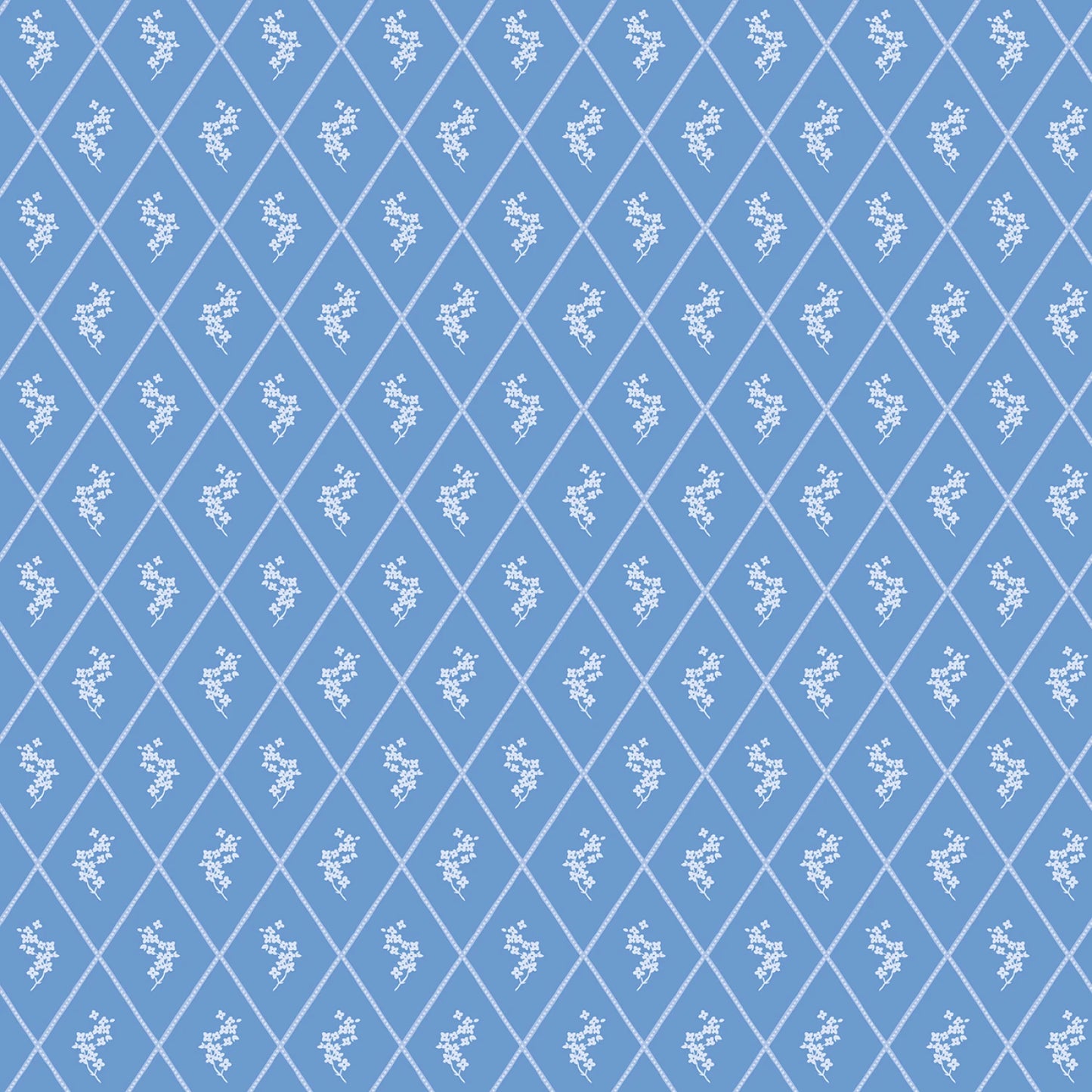 Penelope 1 Yard Bundle Sky, 8 Pcs Quilting Fabric | Riley Blake Designs