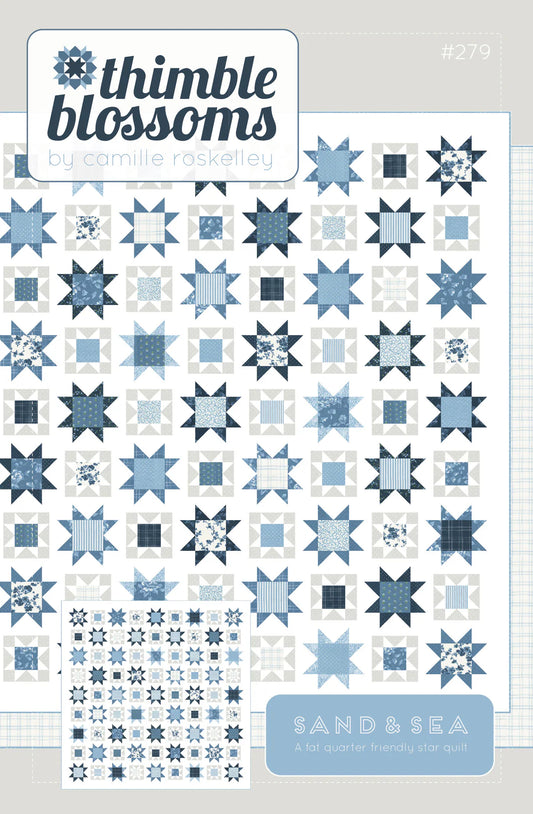 Sand & Sea Quilt Pattern | Thimble Blossoms