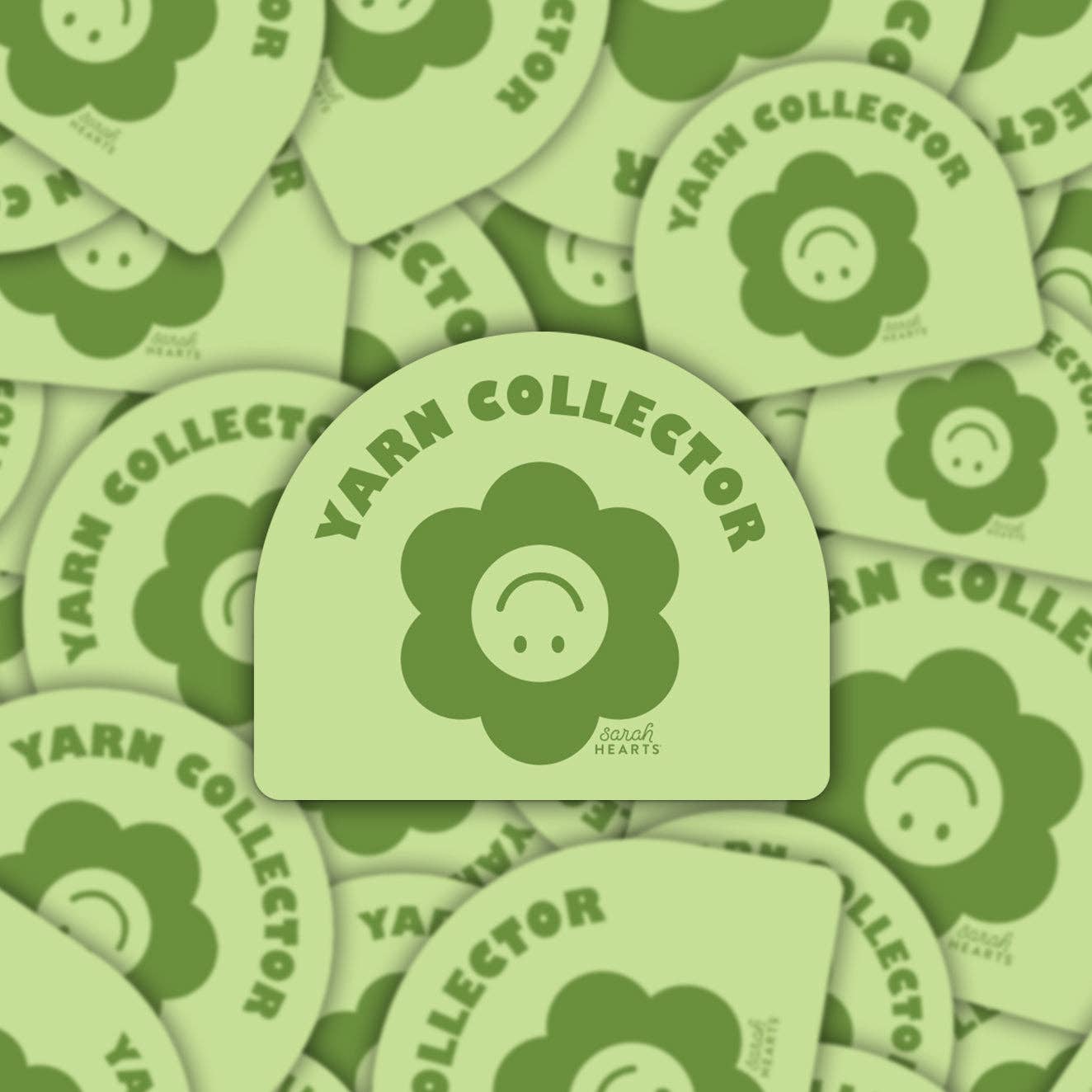 Yarn Collector Sticker - Vinyl Waterproof Sticker
