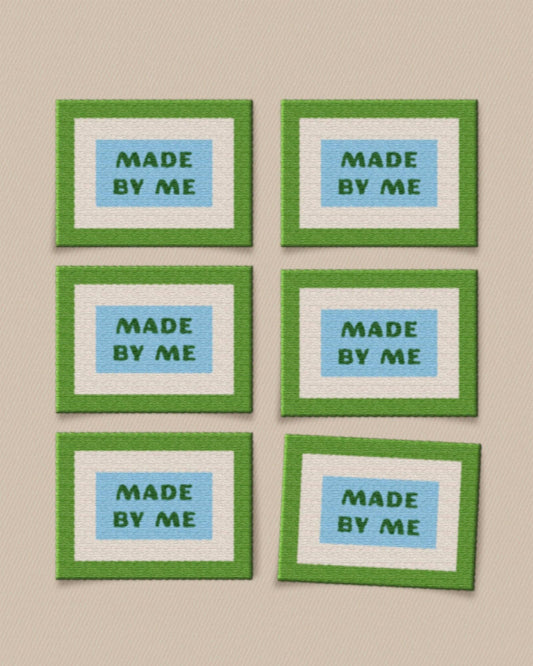 Made By Me Large Garment Labels