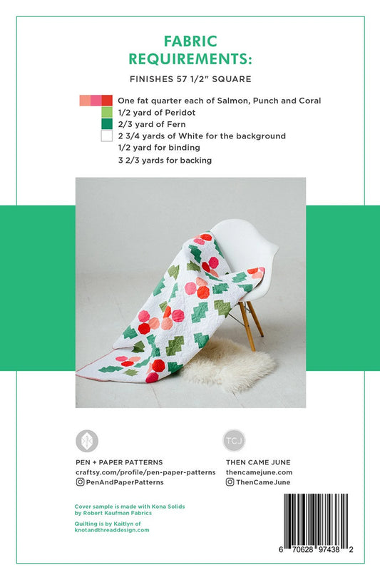 Holly Jolly Quilt Pattern | Pen and Paper Patterns