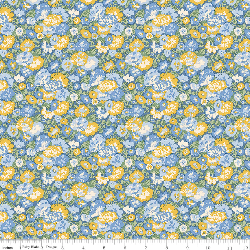 Liberty Palace Gardens Buckingham Blooms A Quilting Fabric | Liberty Fabrics
