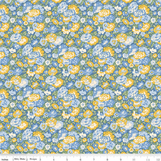 Liberty Palace Gardens Buckingham Blooms A Quilting Fabric | Liberty Fabrics
