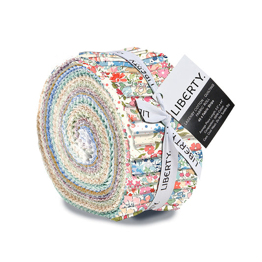 PREORDER: Liberty Romantic Florals Lasenby Roll, 40 Pcs.