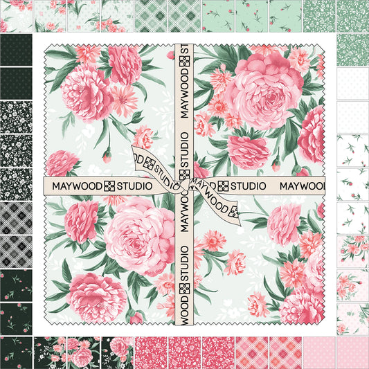 Maywood Studio Garden Picnic Pre Cut 10in Squares