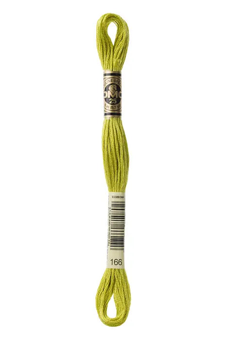 166 Wormwood Green | DMC Six-Strand Embroidery Floss