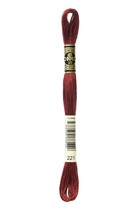 221 Pearlescent Light Parma Violet | DMC Six-Strand Embroidery Floss
