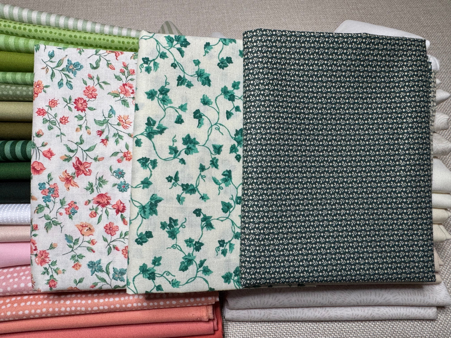 Front Porch Quilt Kit Throw Size - 37 Fat Quarter Bundle