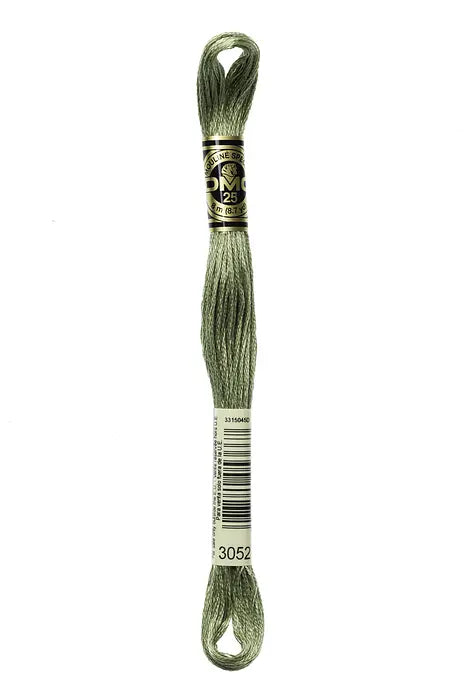 3052 Silver Green | DMC Six-Strand Embroidery Floss