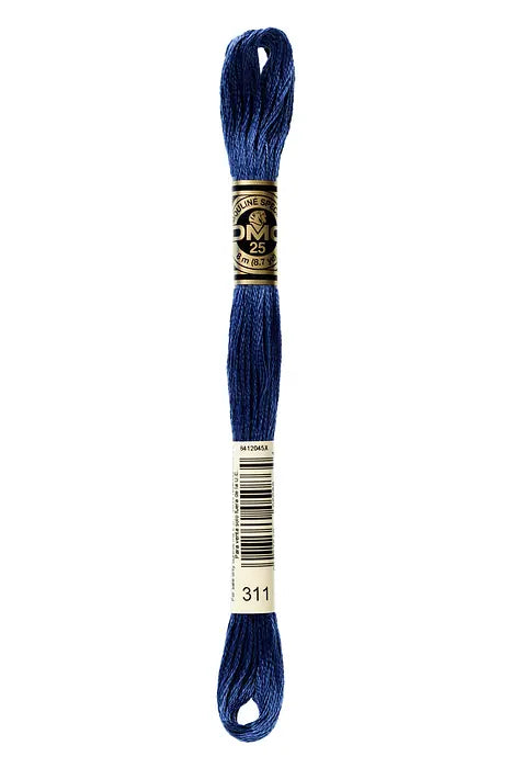 311 Dark Polar Blue| DMC Six-Strand Embroidery Floss