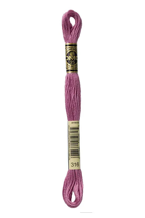 316 Metallic Heather | DMC Six-Strand Embroidery Floss