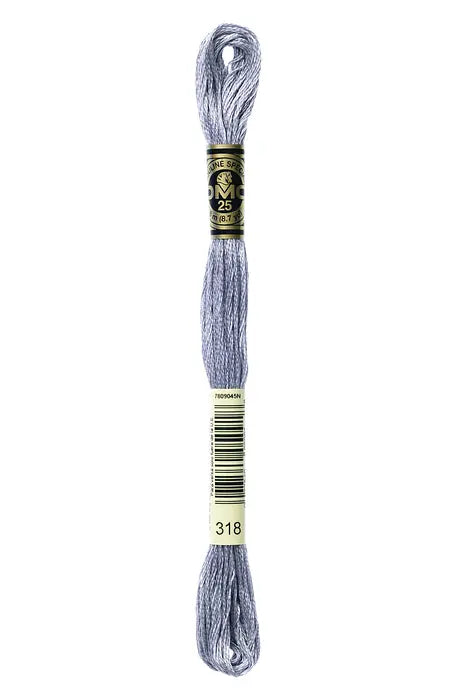 318 Granite Grey | DMC Six-Strand Embroidery Floss