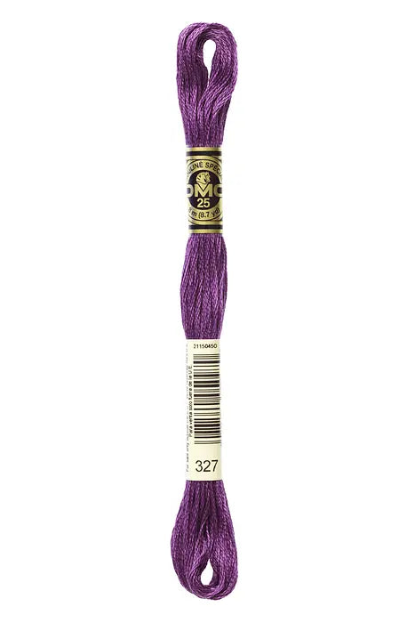 327 Dark Purple | DMC Six-Strand Embroidery Floss
