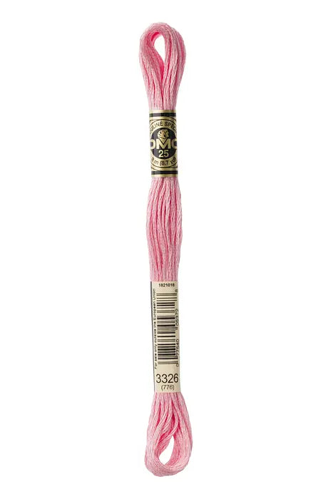 3326 Wild Rose | DMC Six-Strand Embroidery Floss