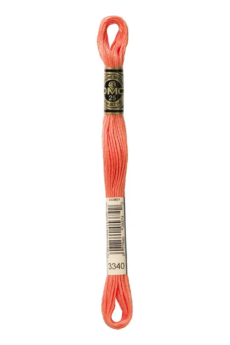 3340 Hot Peach | DMC Six-Strand Embroidery Floss