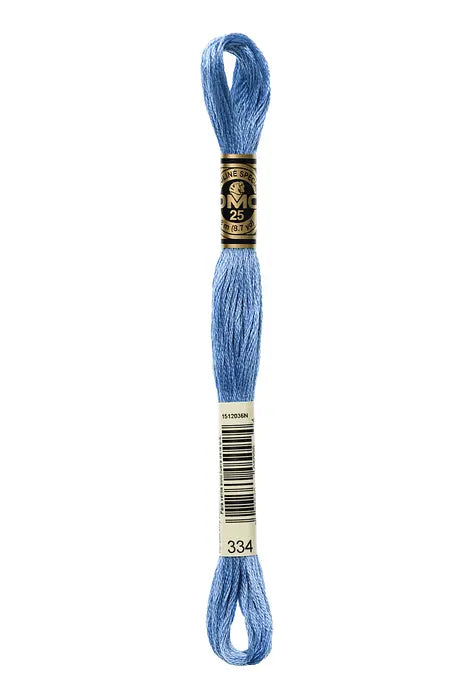 334 Light Indigo | DMC Six-Strand Embroidery Floss