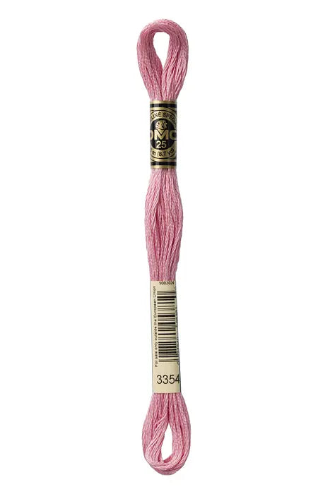 3354 Baker Miller Pink | DMC Six-Strand Embroidery Floss