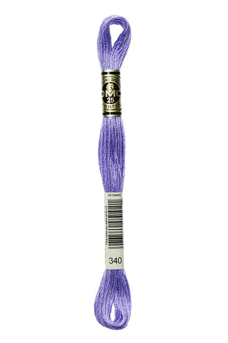 340 Wisteria Blue | DMC Six-Strand Embroidery Floss