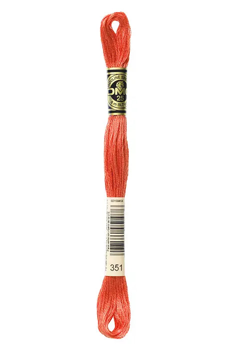 351 Coral | DMC Six-Strand Embroidery Floss