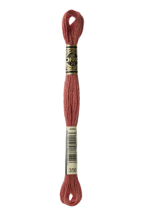 356 Pink Terracotta | DMC Six-Strand Embroidery Floss