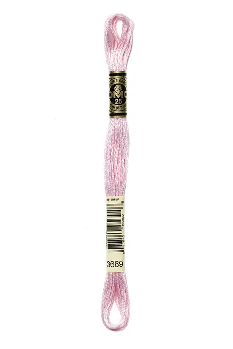 3689 Pale Orchid | DMC Six-Strand Embroidery Floss