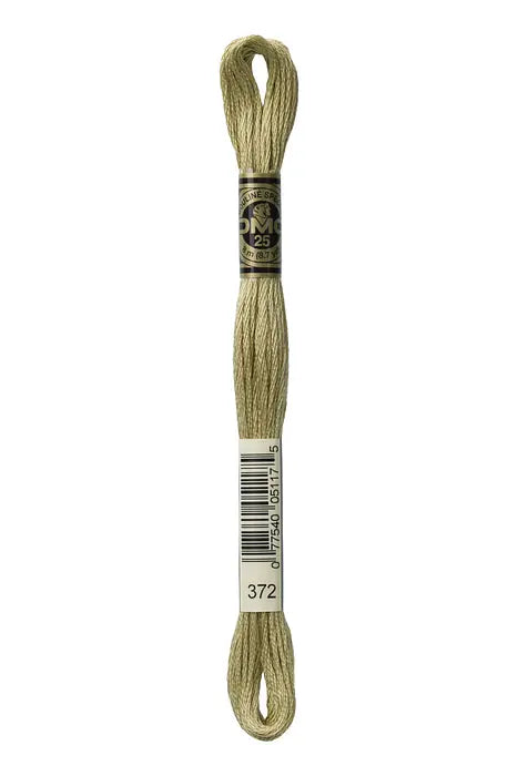 372 Cardamom Green | DMC Six-Strand Embroidery Floss